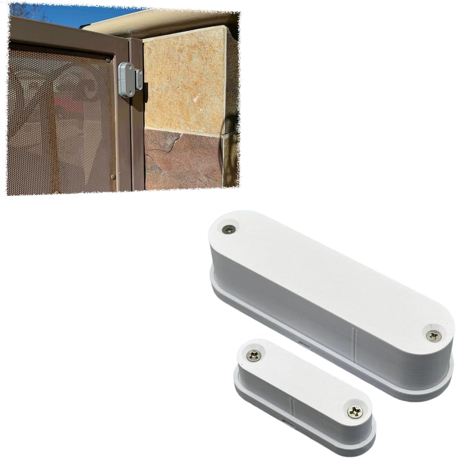 Weatherproof Case for Aqara Door Window Sensor T1, Outdoor Sensor Protection, Waterproof Cover for Aqara Door and Window Sensor, Protecting Your Sensor for Outdoor Use