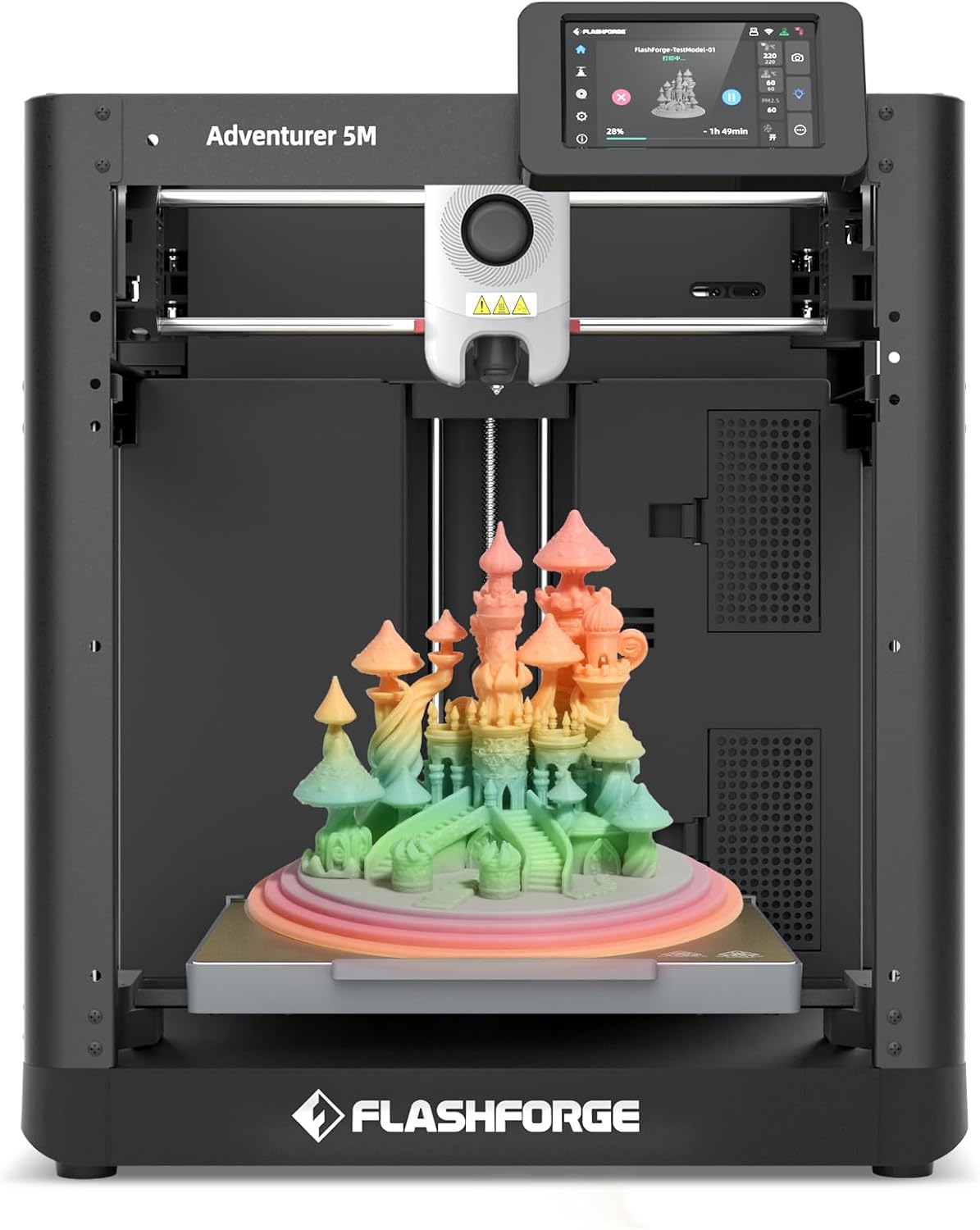 FLASHFORGE Adventurer 5M 3D Printer, 220x220x220mm