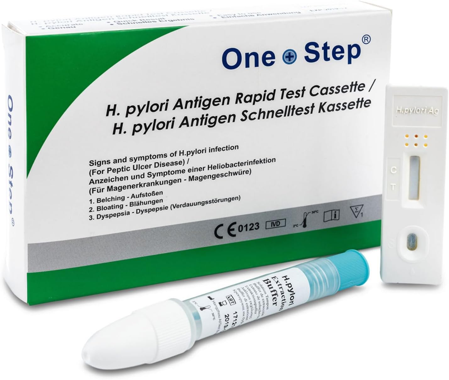 Stomach Ulcer Test Helicobacter H Pylori - Faecal Kit - One Step (1 Test)