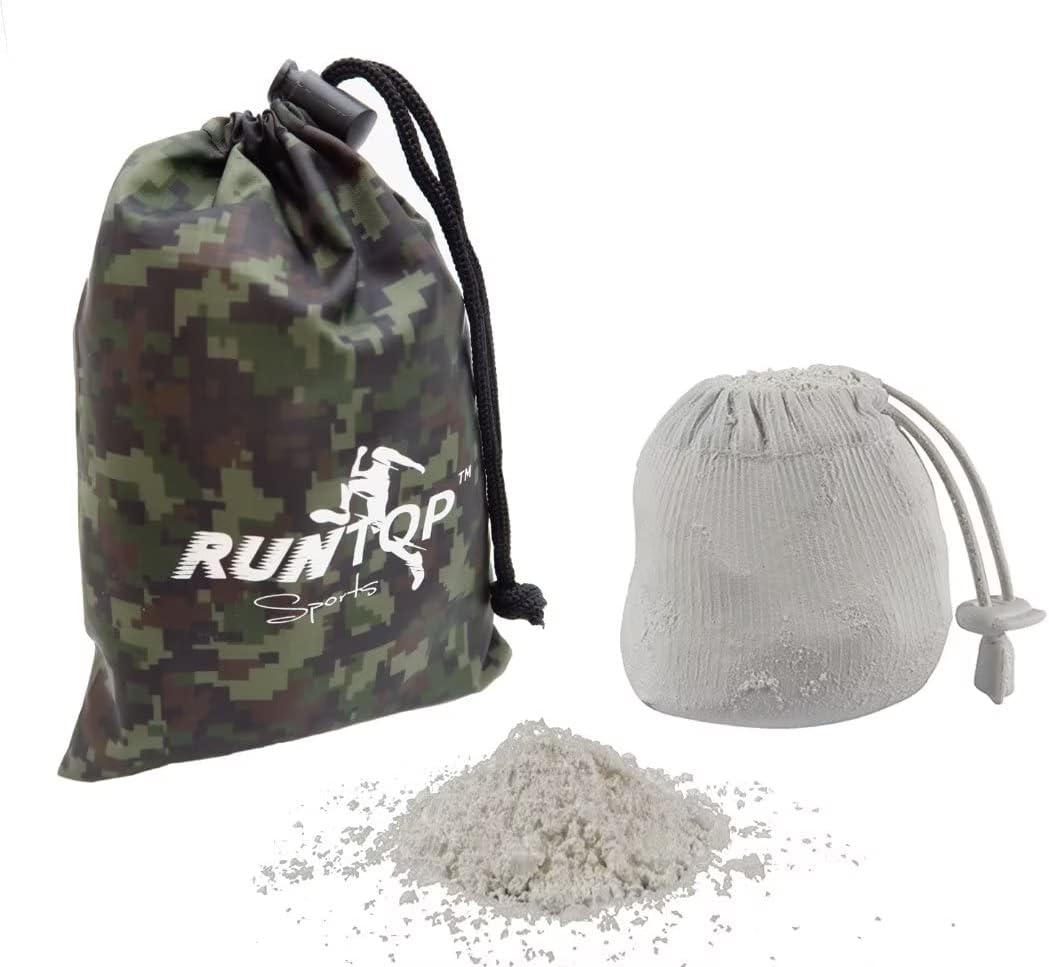2.4OZ Refillable Magnesium Carbonate Powder Gym Chalk Ball Bag Sock for Weightlifting Cross Fitness Training Gymnastics Rock Climbing Deadlifting Workout Bouldering Billiards Pole Dancing