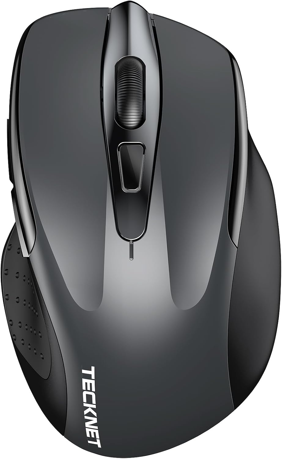 TECKNET Bluetooth Mouse, 4800DPI Wireless Mouse Computer Silent Click USB Mice Bluetooth 3.0/5.0 and 2.4GHz Connectivity with 6 Adjustable DPI, 30 Months Battery Life Cordless Mouse for Laptop