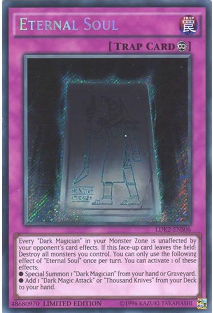 YuGiOh - LDK2-ENS06 Limited Ed Eternal Soul Secret Rare card