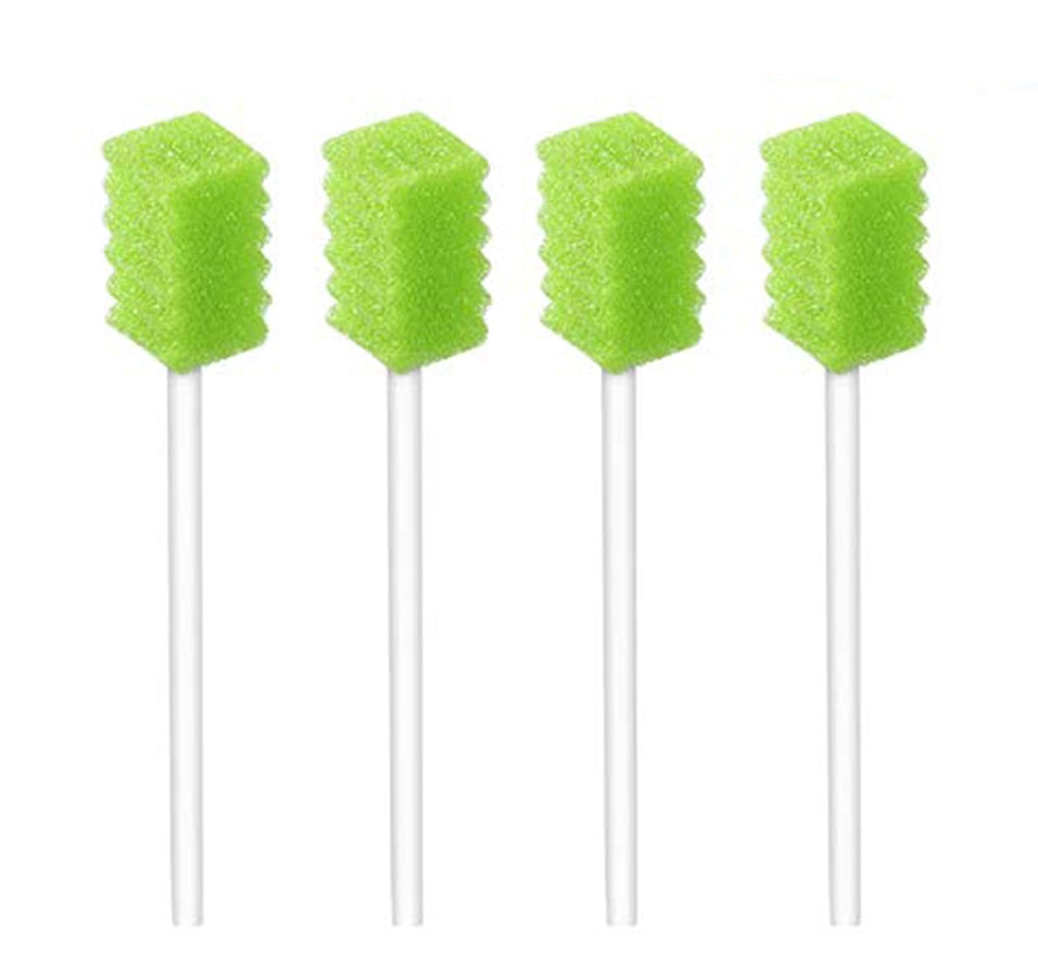 250 Pcs Disposable Oral Swabs,Sterile Dental Sponge for Mouth,Gum Cleaning