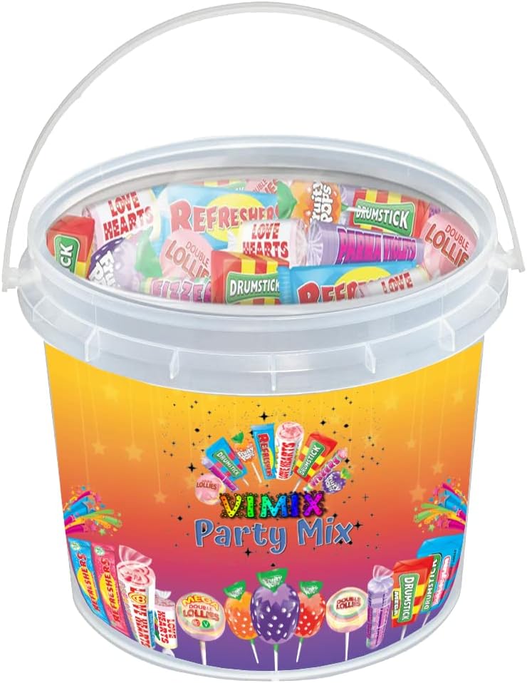 VIMIX Party Mix Tub 01Kg | Individually wrapped, Party Mix sweets