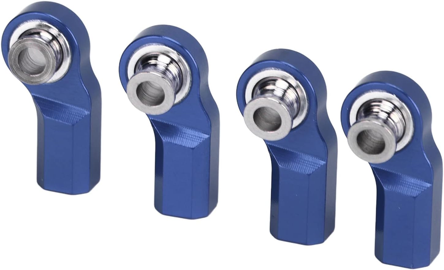 Drfeify RC Bend Rod End RC Car Ball Head Holder, RC Ball Joint Head for SCY 16101 16102 16103 16201 1/16 RC Car Black Remote & App Controlled Vehicle Parts (Dark Blue)