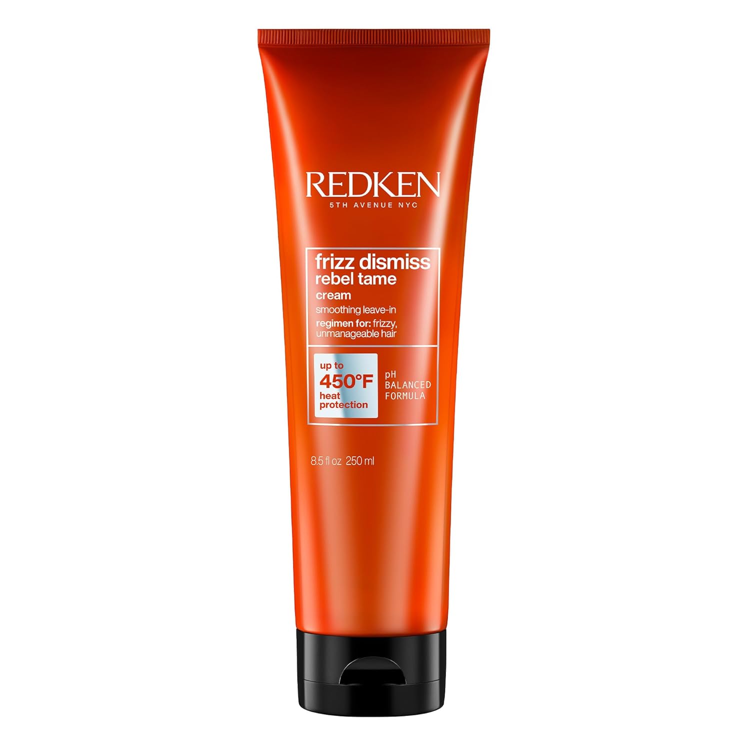 Redken Frizz Dismiss Rebel Tame Heat Protective Leave-In Cream For Frizzy Hair - Protects Hair Against Frizz