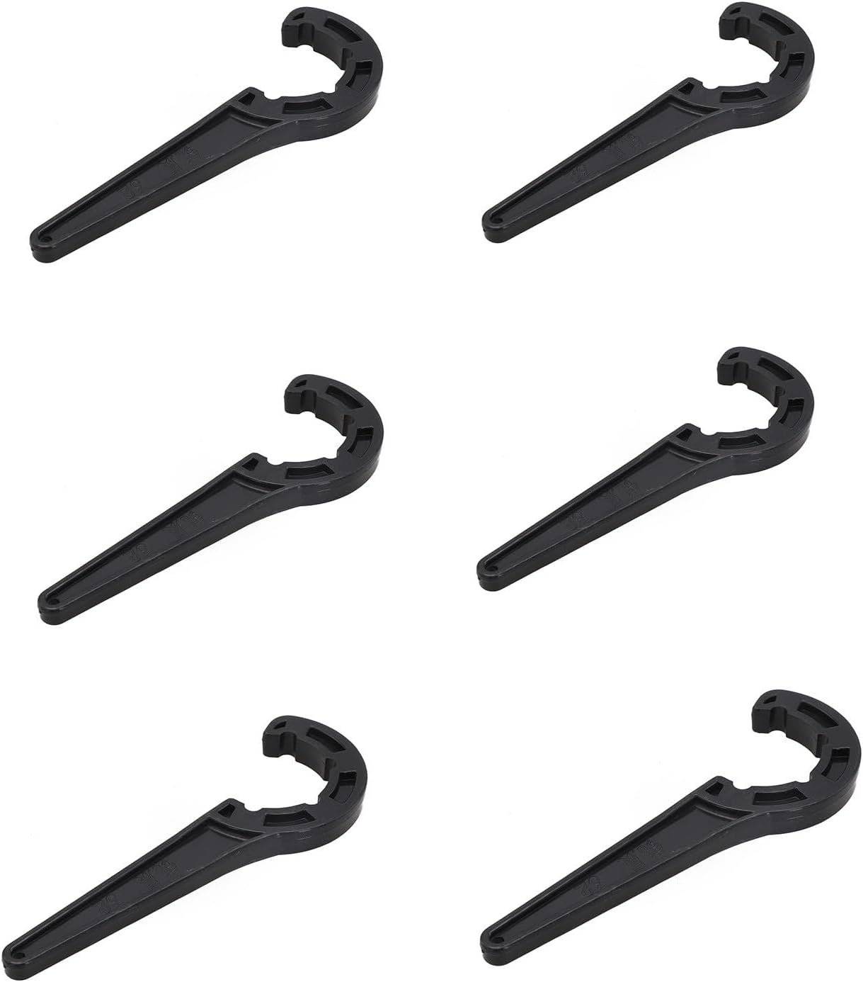 Gbtdoface PE Pipe Fitting Wrench,Pipe Wrench,Adjustable Wrench,PE Pipe Quick Connect Fittings PVC PE Pipe Valve Lock Nut Wrench(20+25+32+40+50+63mm)