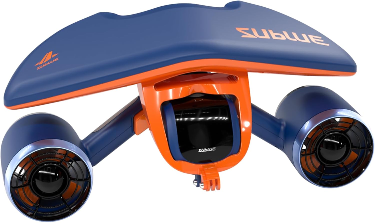 Sublue Mix Underwater Scooter with Action Camera Mount 30 Minutes 22lbf 131ft Waterproof Dual Motors Water Sports Pool Diving Snorkeling for Adults Gray Battery Version