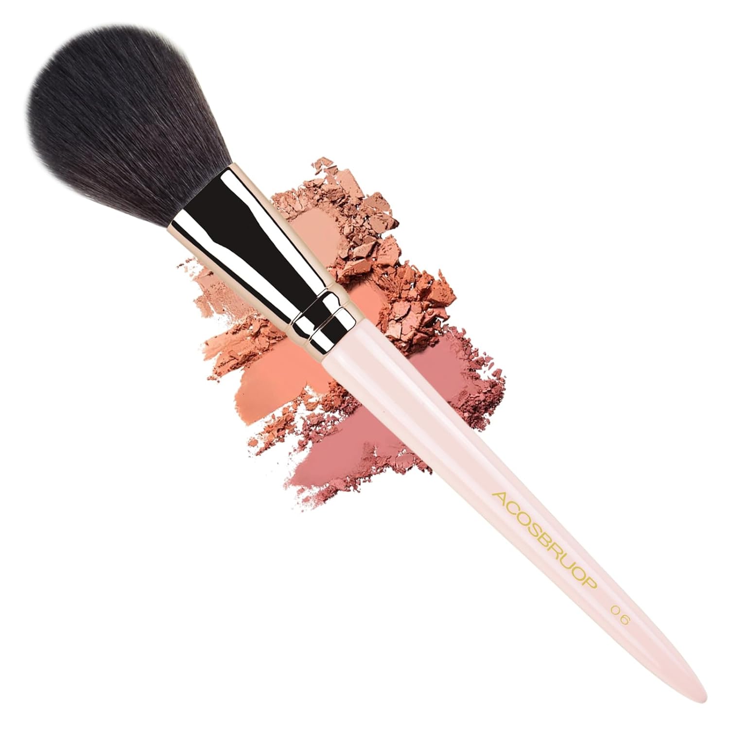 Loose Powder Blush Brush, Professional Blush Brush for Cheeks,Soft Bristles Makeup Brush,Beauty Tools