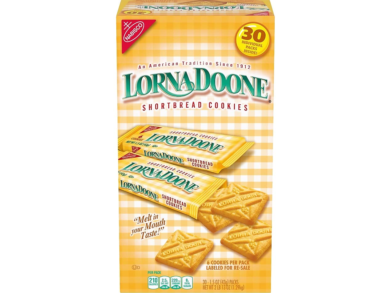Nabisco Lorna Doone Shortbread Cookies - 30 Count