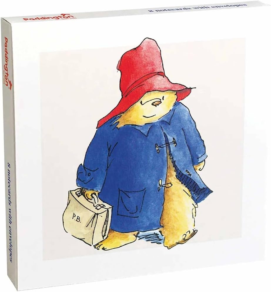 Museums & Galleries Paddington Bear Pack of 8 Art Greeting Cards with White Envelopes