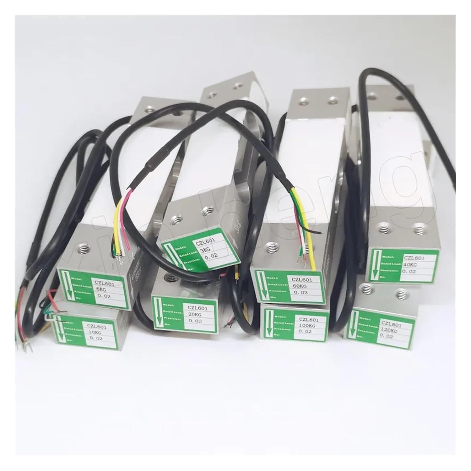 1PC CZL-601 Waterproof Alloy Load Cell Sensor, 3KG, 5kg,6KG, 10KG,20KG,40KG 60kg 100kg 120kg Weighting Sensor for DIY Electronic Portable Kitchen Scale Sensors High Stability High Precision(5KG)