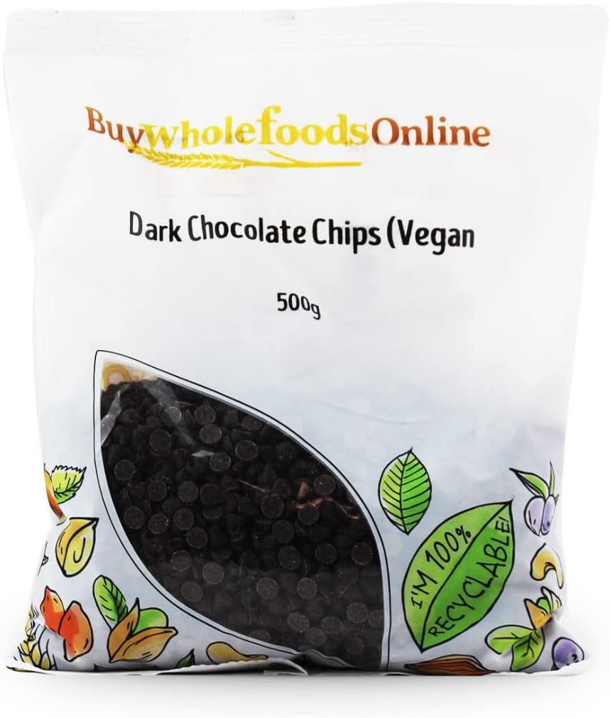 Dark Chocolate Chips (Vegan) 500g (BWFO)