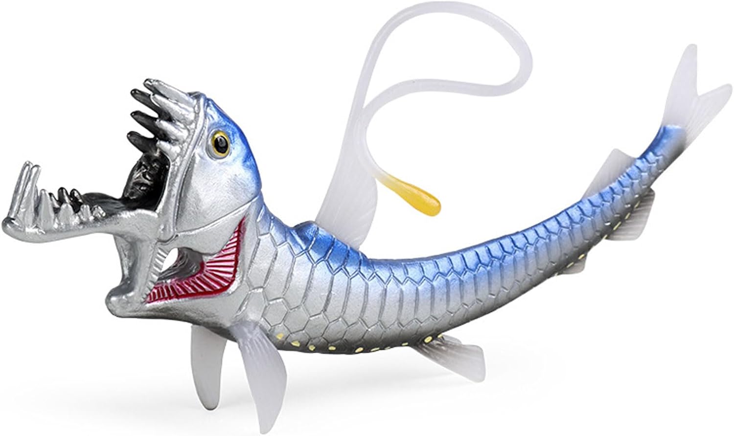 Ocean Sea Animal Toys, Realistic Viper Fish Fairy Garden Accessories, Learning Educational Toys for Christmas Birthday Cake Topper Gift for Kids