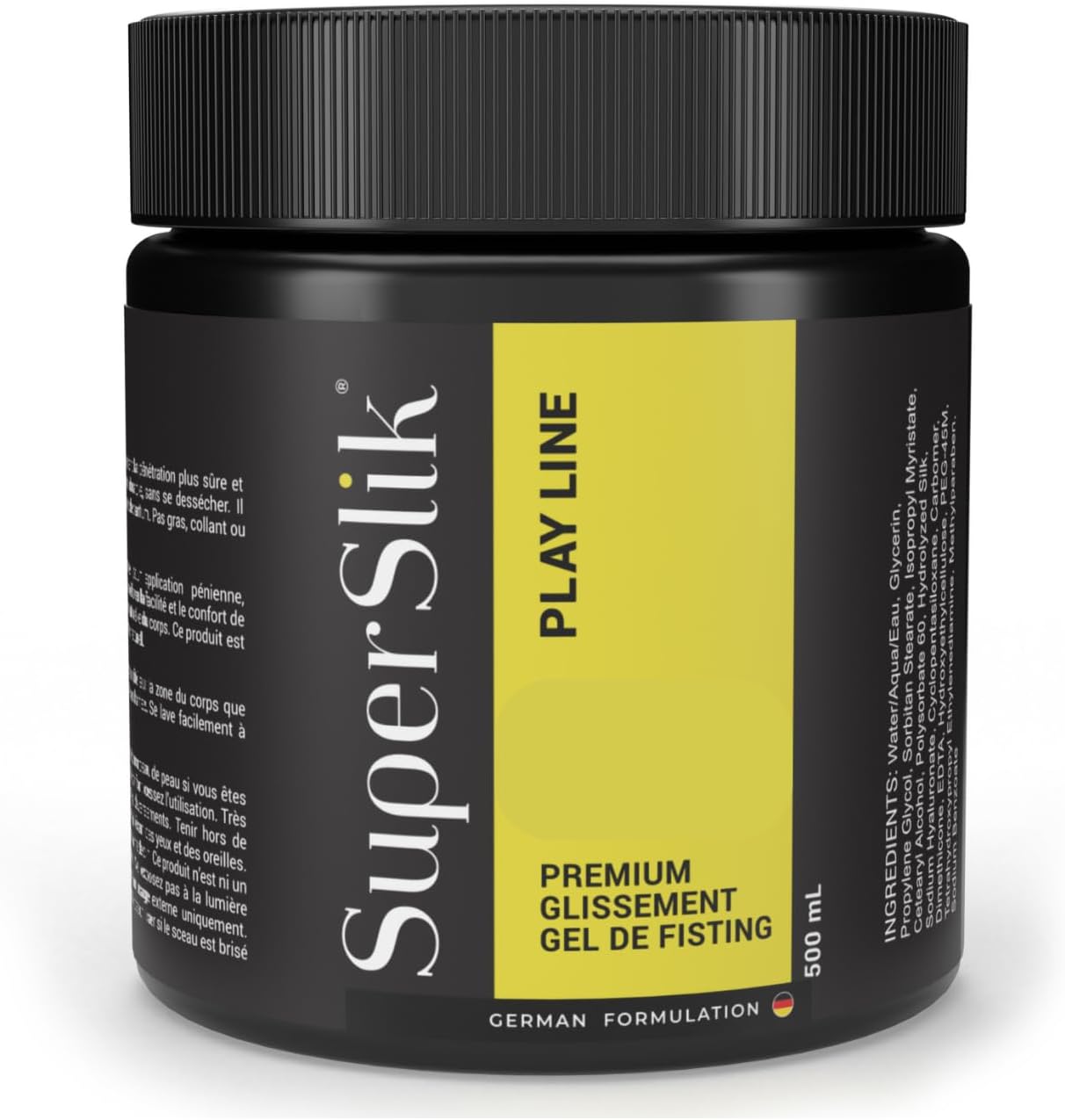 Personal Lubricant for Fisting and Anal Sex - Thick and Long Lasting Back-Door Gel - Hybrid Silicone and Water Based Anal Lube for Men | Women | and Couples - 500-ml (17 oz)