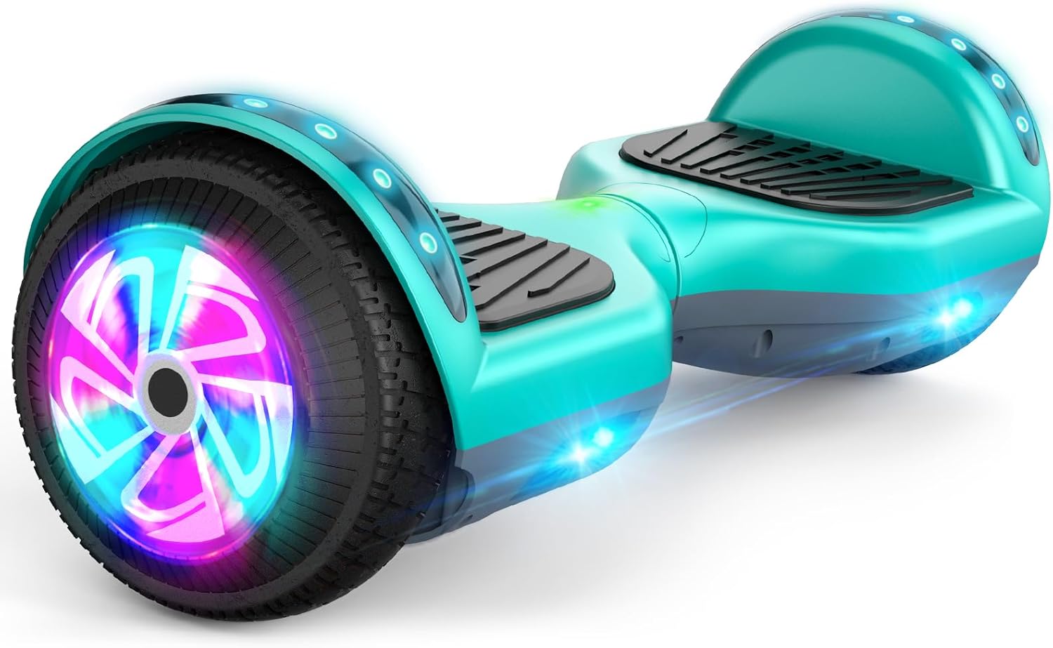Hoverboard, 6.5 Inch Self Balancing Hoverboards with Bluetooth and Flashing LED Lights, Hover Board for Kids Teenagers