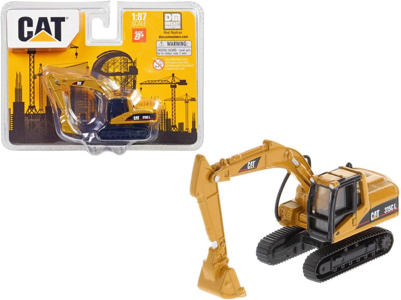 Diecast Masters Caterpillar Diecast Toy Replicas – 1:87 Scale Cat Models Assortment Series I | Model 84400A