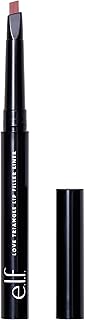 e.l.f. Love Triangle Lip Filler Liner, 2-in-1 Lipliner Pencil For Sculpting & Filling, Long-Lasting Intense Color, Vegan & Cruelty-Free, Soft Pink