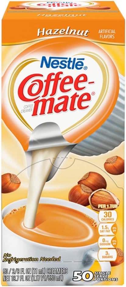 Coffee-mate Hazelnut Creamer, .375 ounces