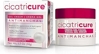 Cicatricure Face Moisturizer, Antimanchas Brightening Moisturizing Gel Cream, Reduces Dark Spots, Patches and Boosts Skin Glow + Natural Radiance, 1.7 Ounces