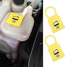 2PCS Engine Coolant Reservoir Cap, Coolant Cap Replacement 55111074AA 52079331, Engine Recovery Overflow Tank Cap Suitable for Chrysler, Dodge, Jeep, Ram