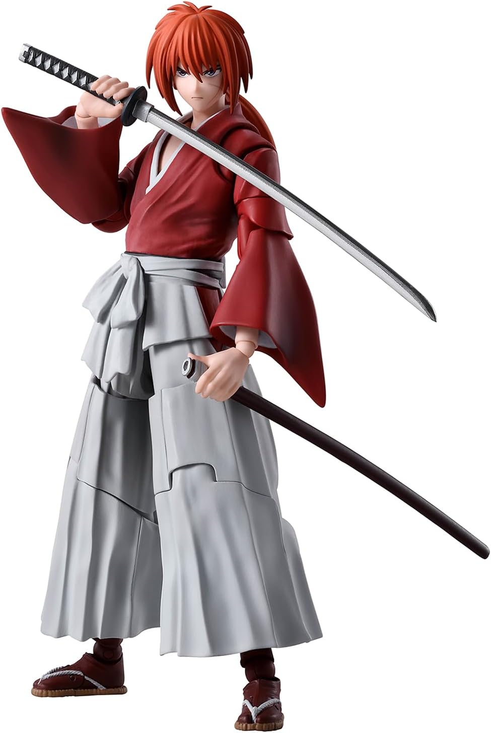 TAMASHII NATIONS - Rurouni Kenshin: Meiji Swordsman Romantic Story - Kenshin Himura, Bandai Spirits S.H.Figuarts Action Figure