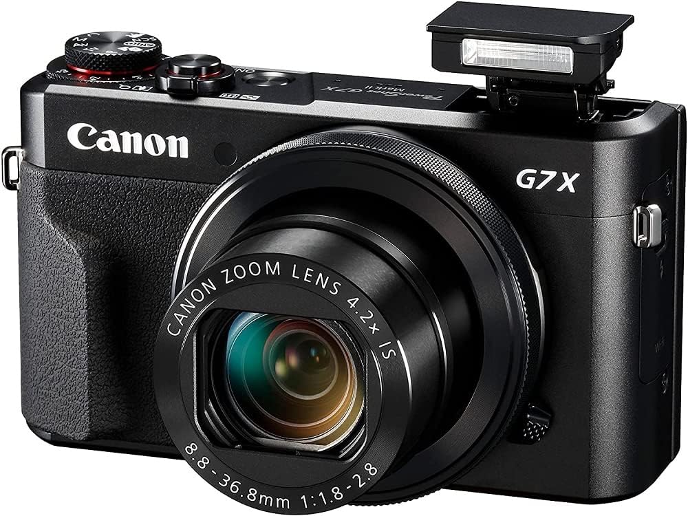 Canon PowerShot G7 X Mark II, 1066C002 (International Version) Black