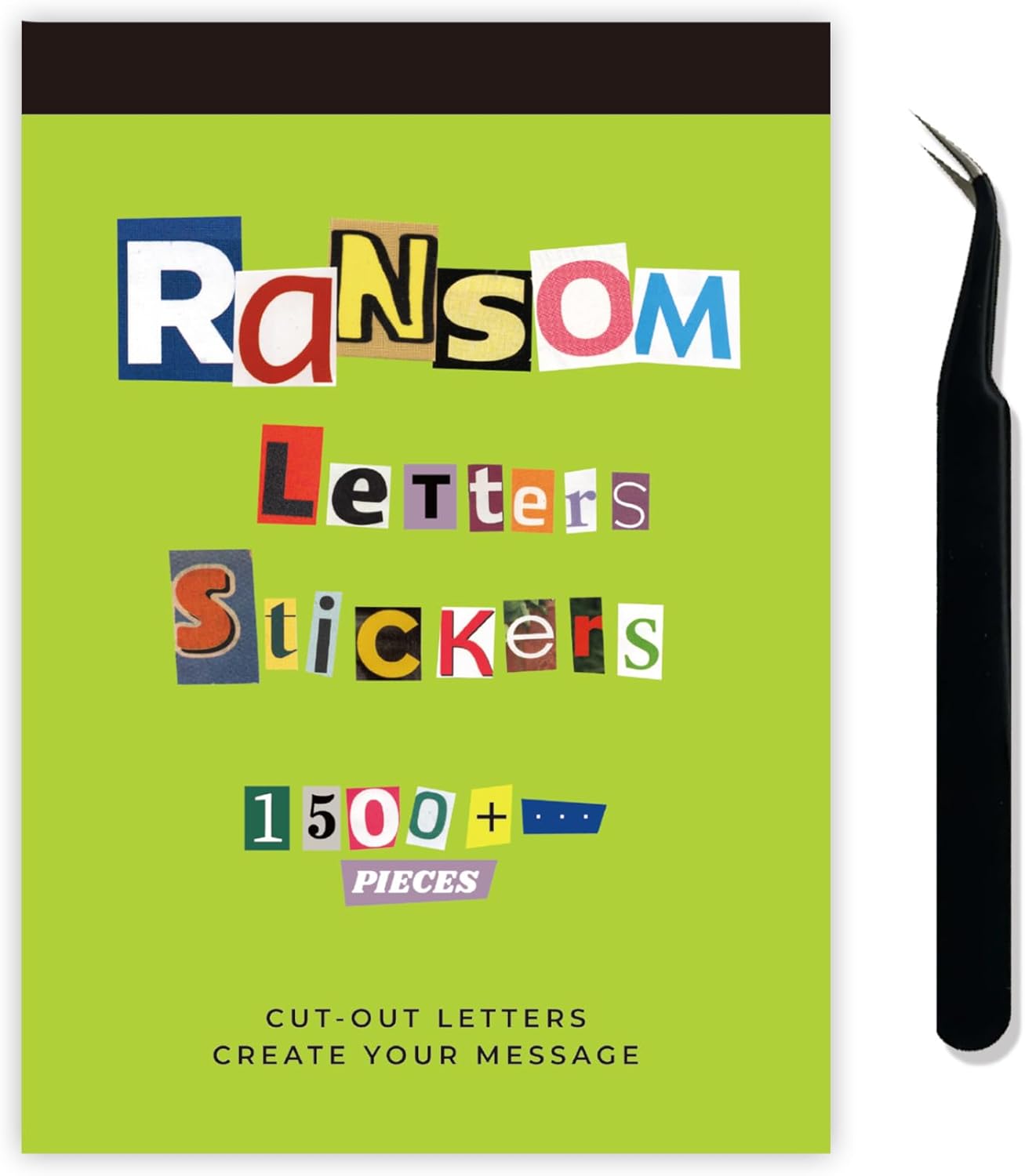 1500Pcs Alphabet Letter Stickers-Ransom Note Style Stickers for Scrapbooking, Scrapbook Supplies,Journaling, Water Bottle, Laptop, DIY Crafts | Vision Board Supplies & Junk Journal Supplies (Classic)