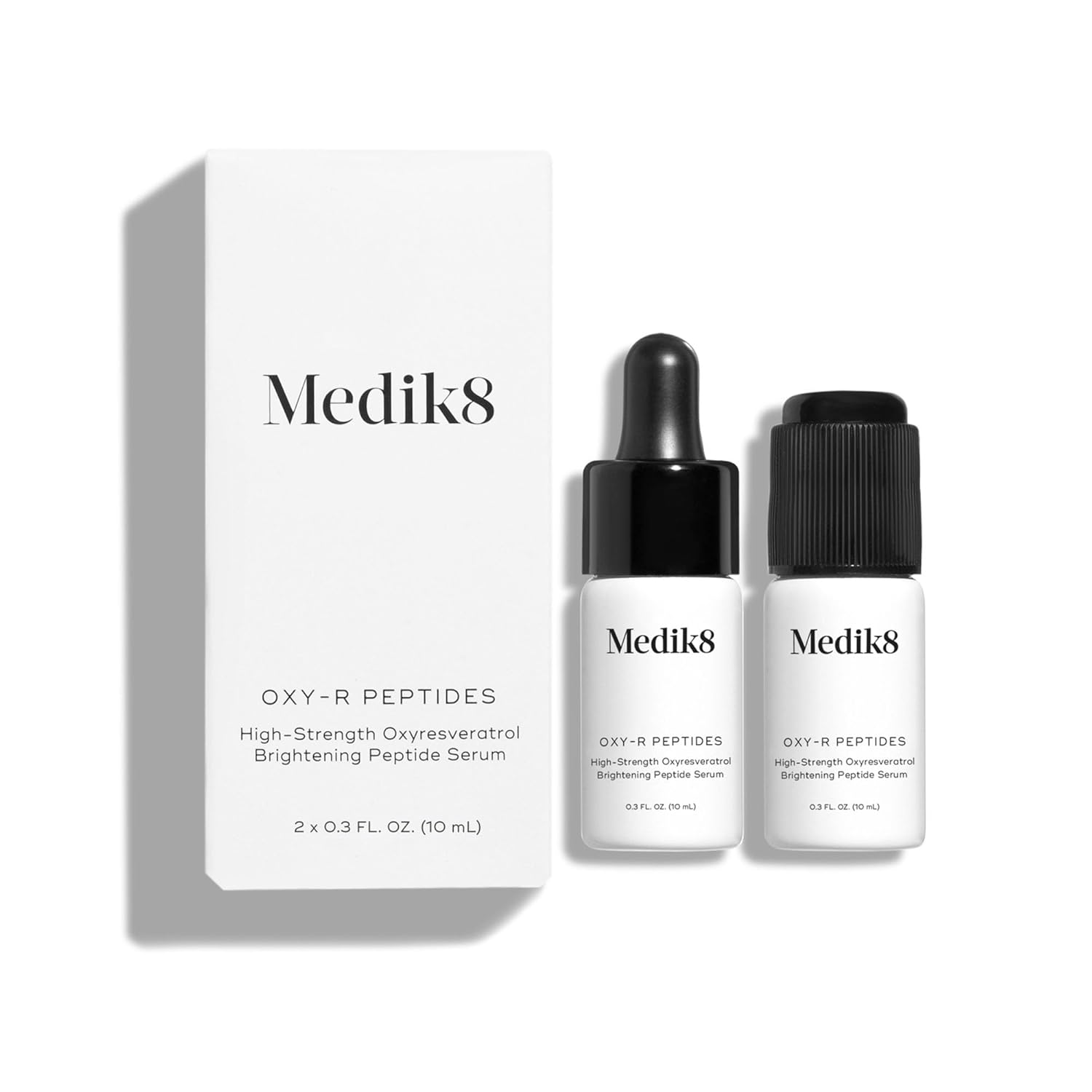 Medik8 Oxy-R Peptides Serum - Targeted Dark Spot Corrector With Twin Peptides - Brigthening Serum For Face - Gentle on Sensitive Skin - 0.3 oz