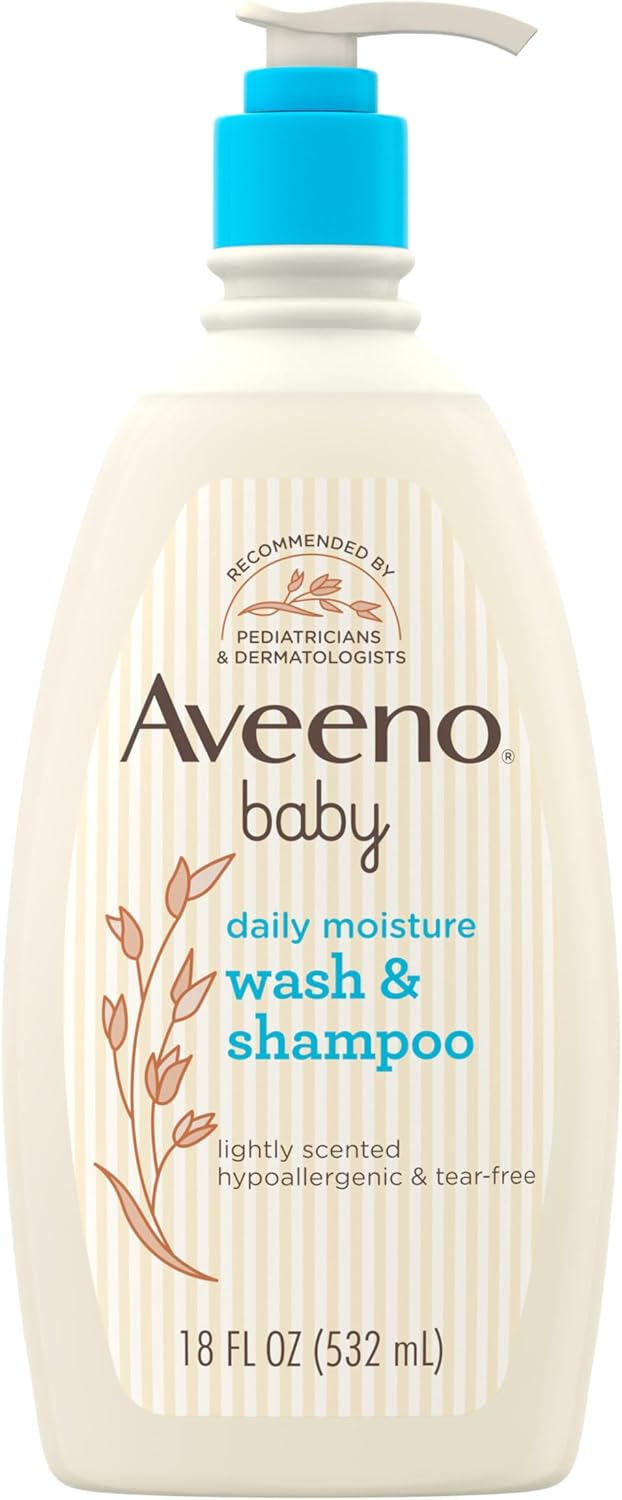 Aveeno Baby Wash & Shampoo 18 oz.