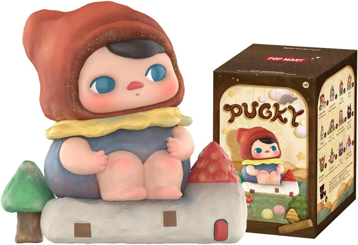 POP MART PUCKY Poko's Adventure Series Figures 1Box Premium Design Gifts for Women Fan-Favorite Collectible Chic Art Toy Action Figure