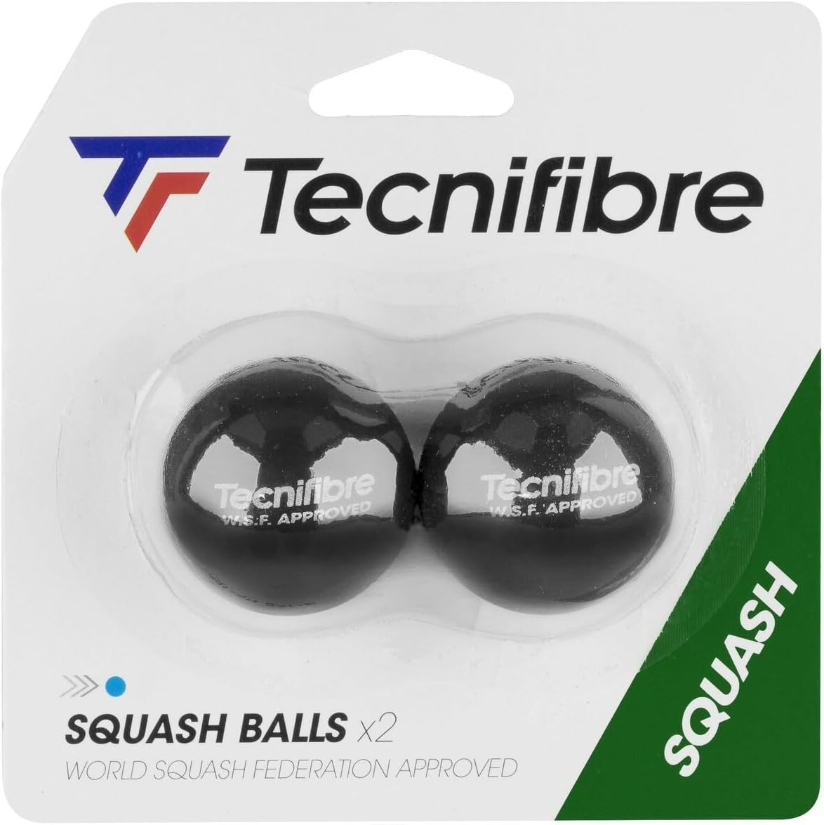 Tecnifibre Squash Balls Packs - Blue/Red/Yellow/Double Yellow Dot
