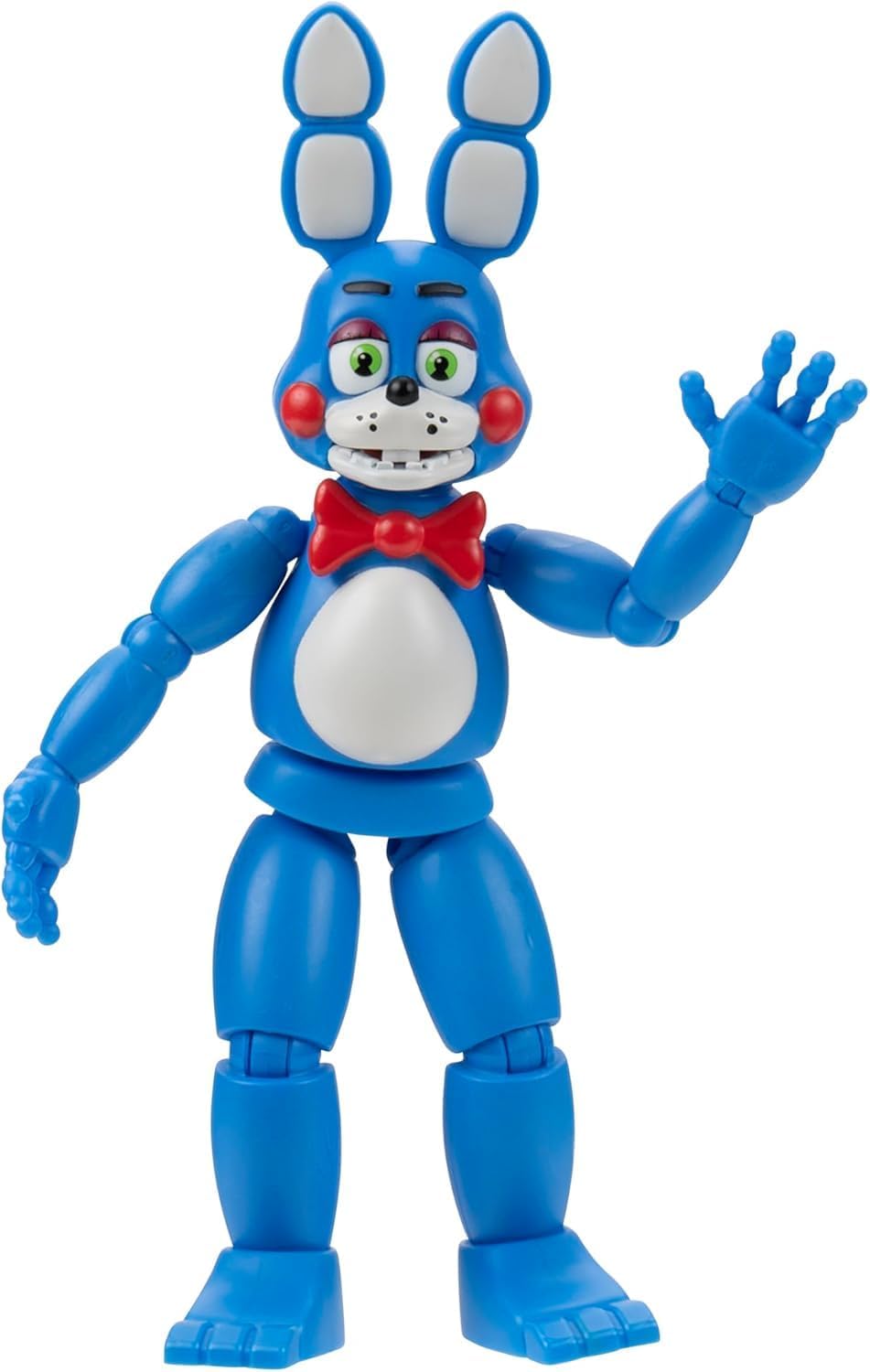 Five Nights at Freddys Toy Bonnie - 5-Inch Articulated Figure with Jumpscare Feature and Glow-In-The-Dark Eyes