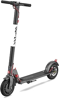 Gotrax GXL V2 Electric Scooter, 8.5" Solid Tire, Max 9 Mile and 15.5Mph Speed Power by 250W Motor, Lightweight 25.95lb, Cruise Control Aluminum Alloy Frame Foldable Commuting Escooter for Adults 13+