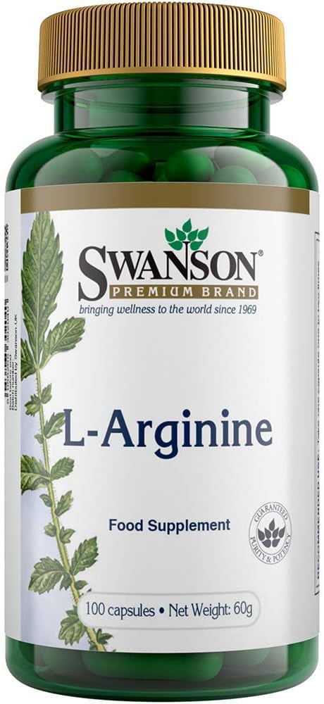 L-Arginine, 500mg - 100 caps