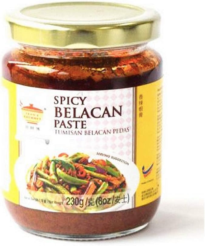 Tean's Gourmet Gourmet Spicy Belacan Paste, 230 g, 11823
