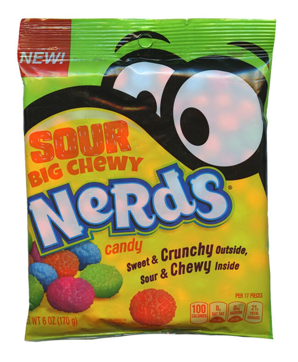 Sour Big Chewy Nerds Candy, 6 oz