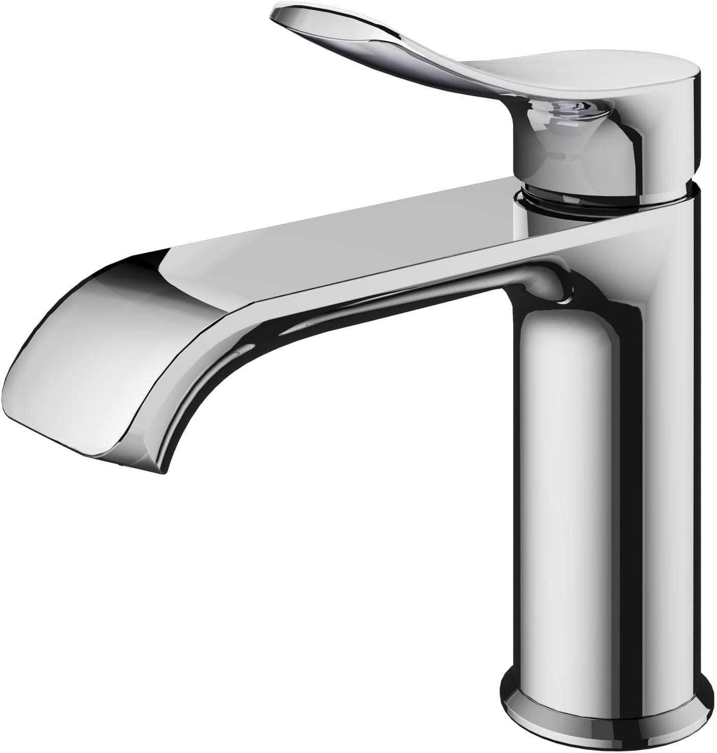 BELZ Modern Basin Mixer Tap – High-Grade Brass Bathroom Faucet with Dual Hot & Cold Controls Leak-Resistant Technology, Water-Efficient, and Rust-Resistant for Trendy Washrooms Chorme