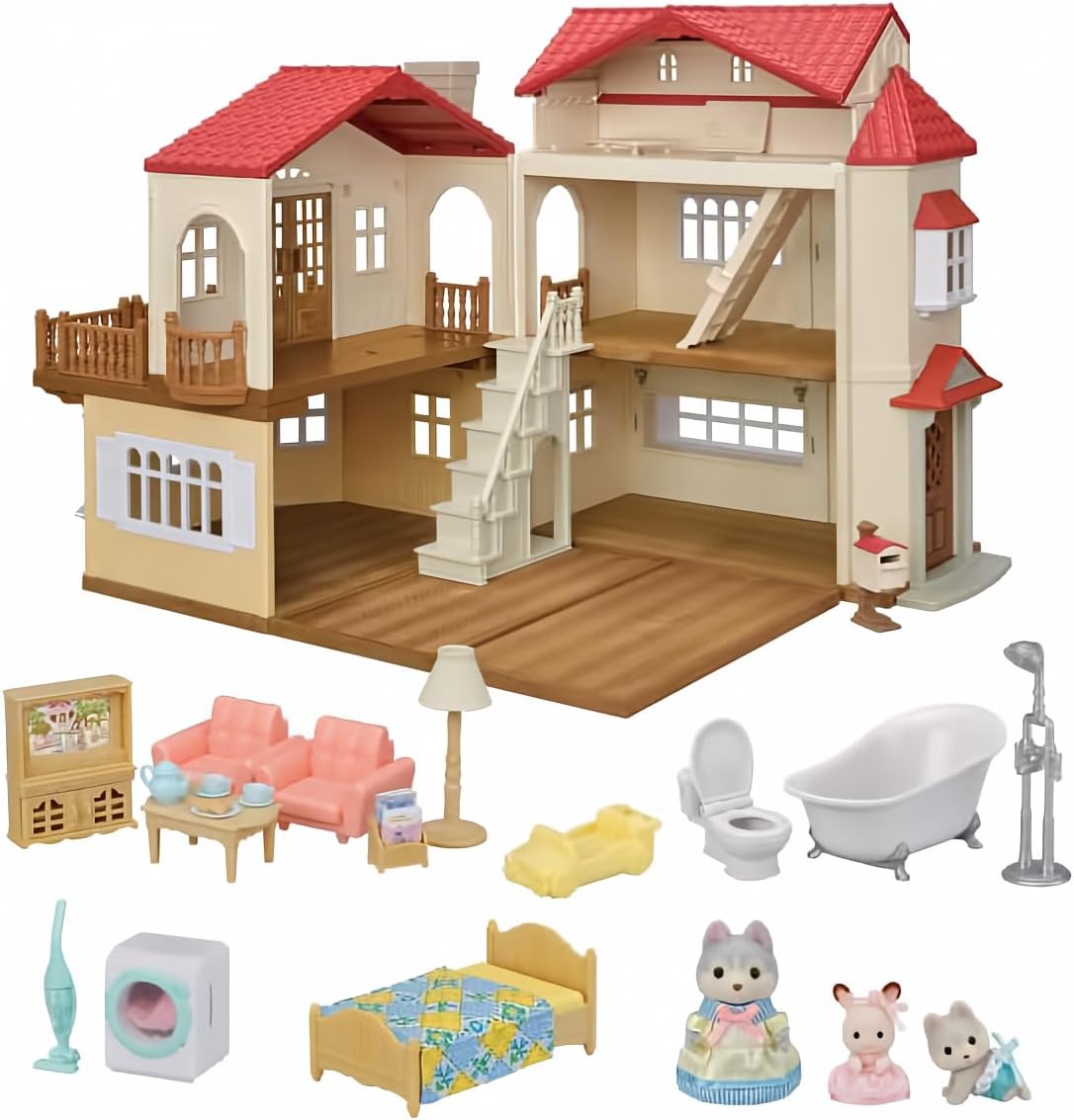 Red Roof Country Home Gift Set