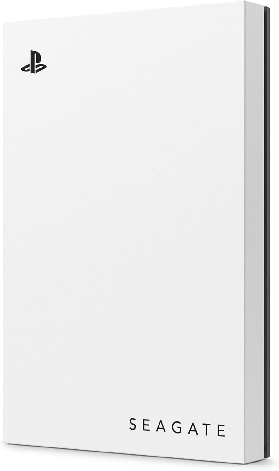 Seagate Game Drive for PS4/PS5 5TB, External HDD, USB 3.0, Officially Licensed, Blue LED, incl 2 weeks Playstation+ (STLV5000202)