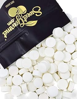 SweetGourmet White Peppermint Lozenges | Canada Mints Bulk Candy | 2 Pounds