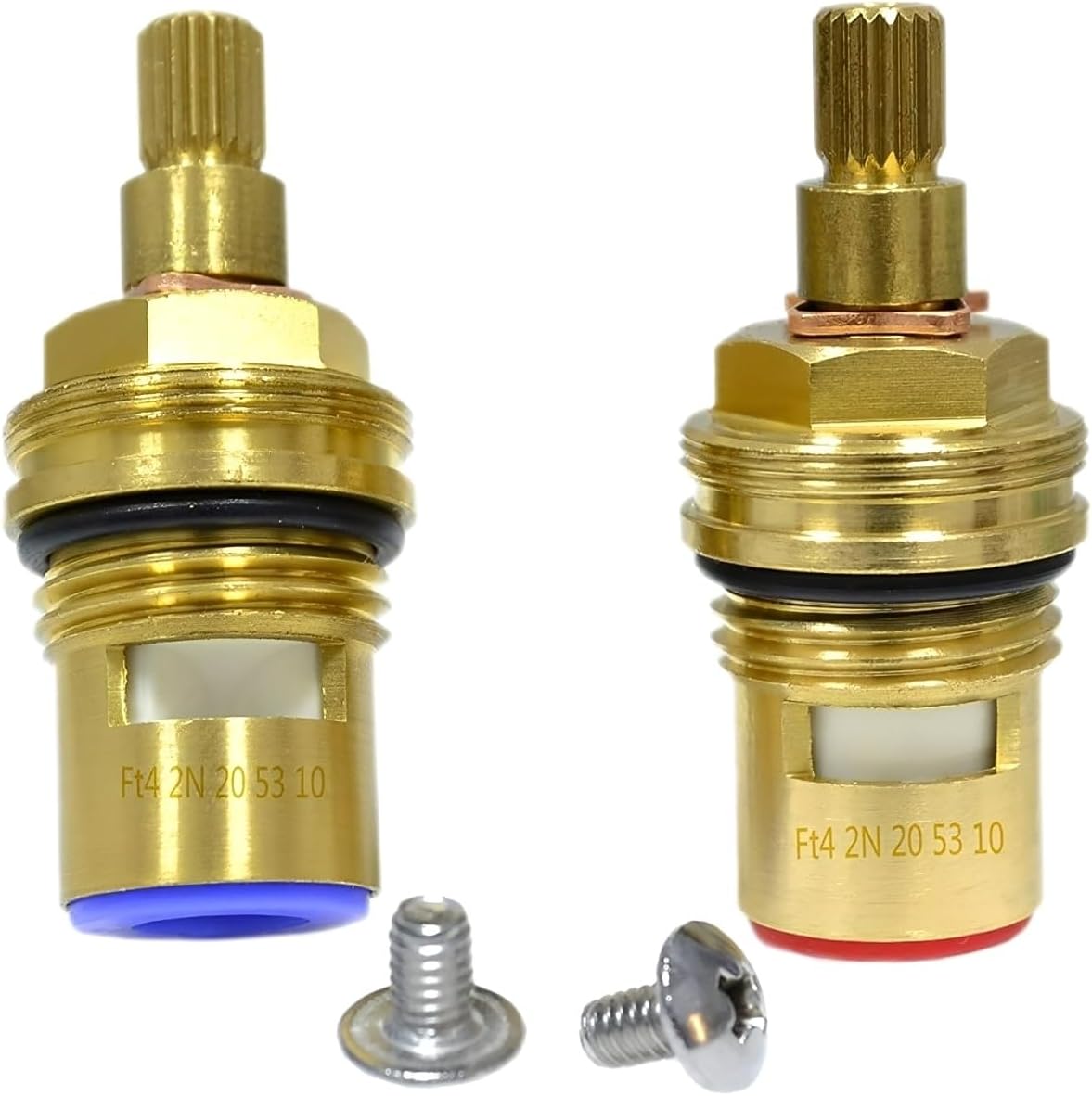GI Replacement Brass Ceramic Disc Tap Valve Insert Gland Cartridge Quarter Turn