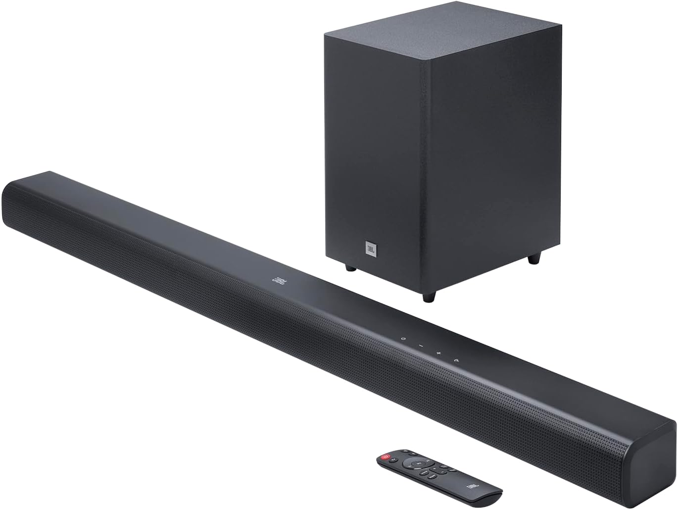 JBL Cinema SB 550 3.1 Channel Soundbar with Wireless Subwoofer and Dolby Audio, 250 W, HDMI ARC and Wireless Bluetooth Streaming, Black
