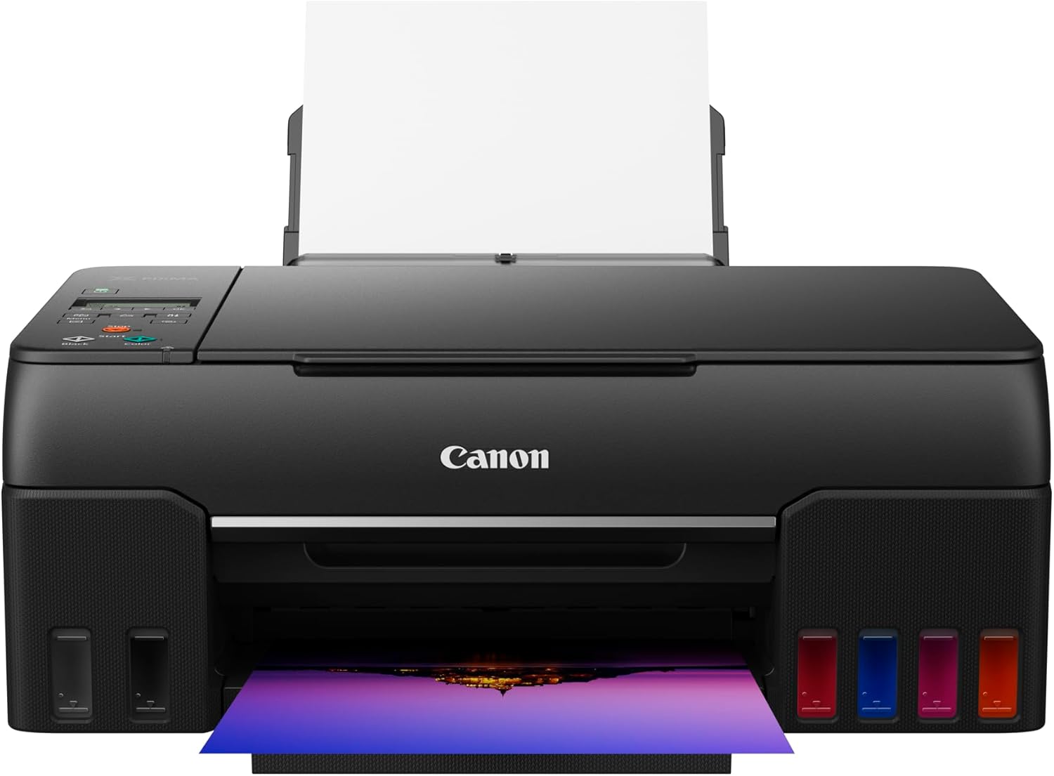 Canon PIXMA G650 Wireless 3-in-1 Refillable MegaTank Inkjet Photo Printer - A4, Print, Copy, Scan - Wi-Fi, Cloud connectivity, LCD Screen - Suitable for large volume printing photos