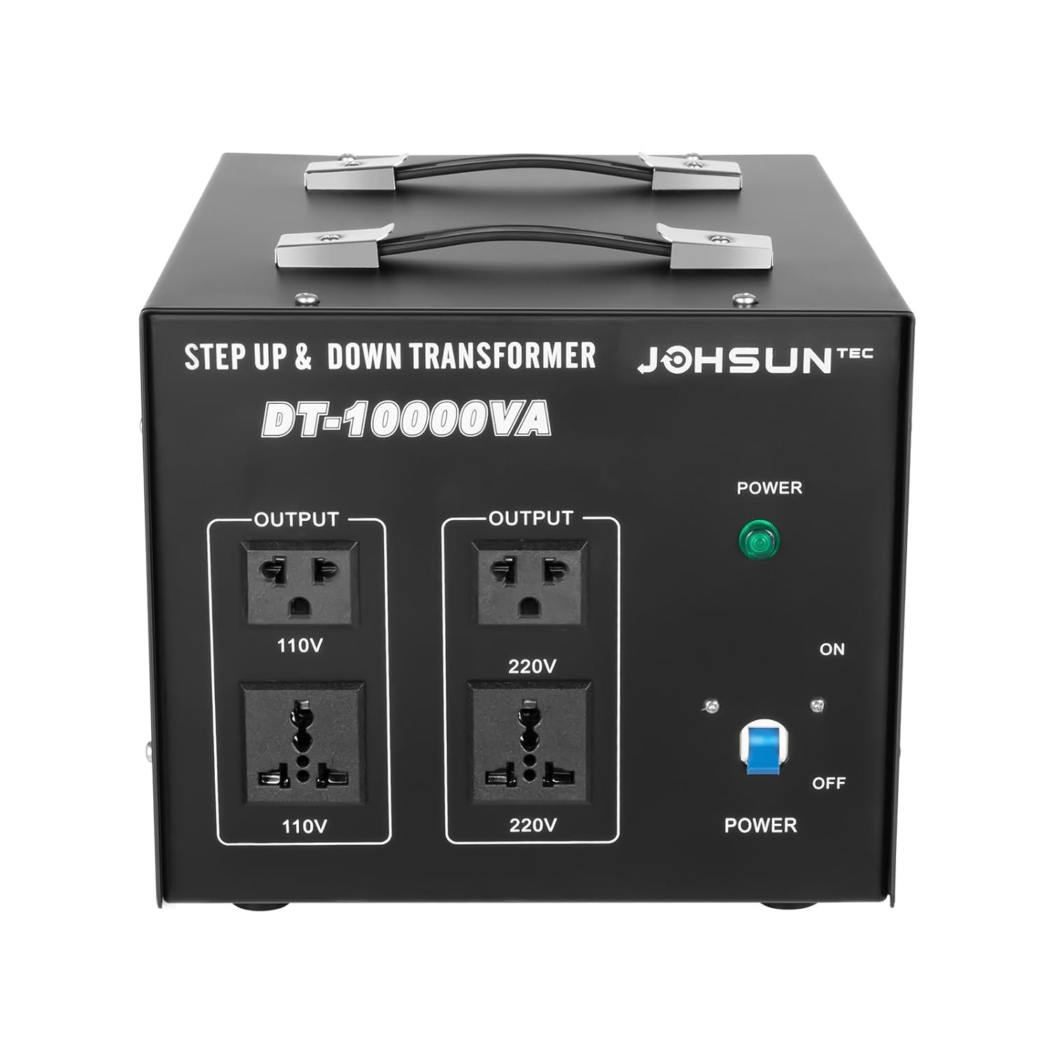 10000W Voltage Converter Transformer, 60HZ to 50HZ Power Converter Transformer Step Up/Down 110V to 220V, for Most Household Appliances