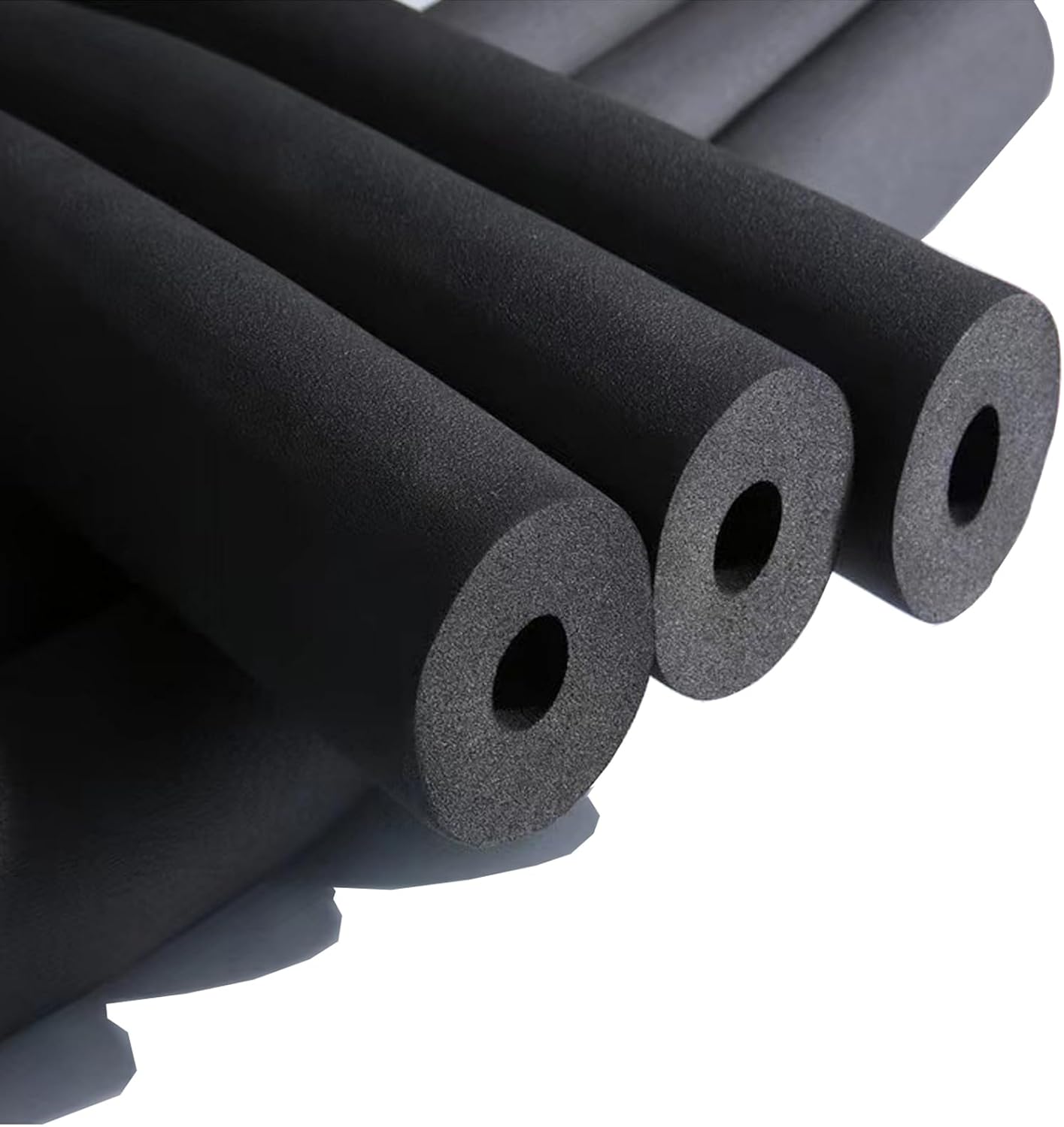 cSeao Pipe Insulation - 3/8" ID Foam Tube (6FT), AC & Guitar Stand Tubing, Hollow Pipe Cover, Exercise Machine Handle Protector and Roof Rack