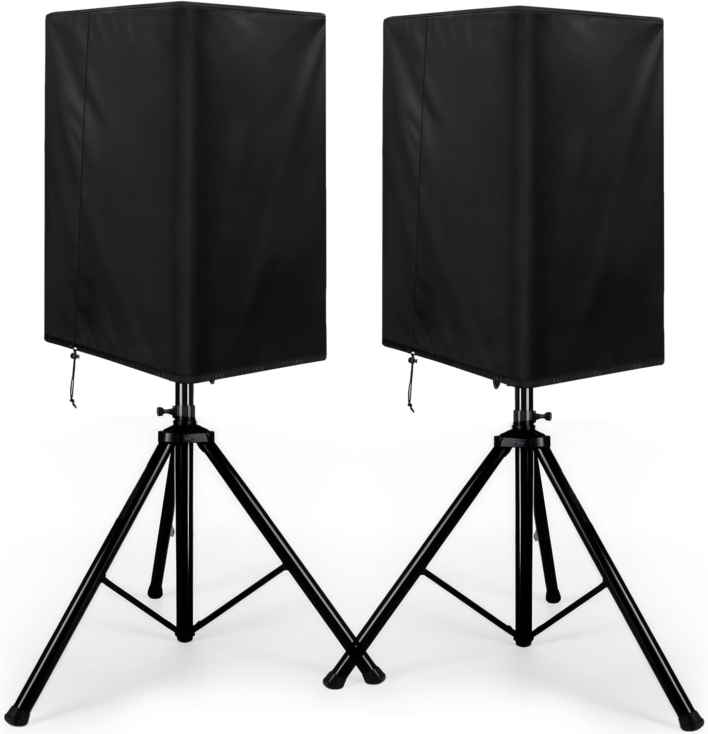 15 in Outdoor Speaker Covers UV Protection PA/DJ Speaker Covers for Powered Speaker Mounted on Stand Oxford Fabric Speaker Protective Covers for Waterproof Dustproof (30 * 19 * 20")
