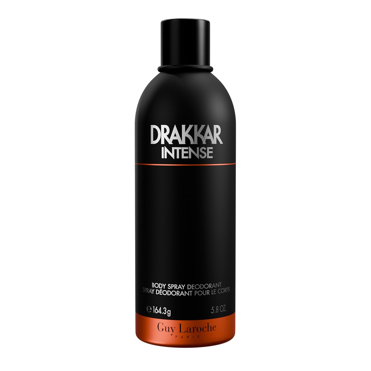 Guy Laroche Drakkar Intense, Seductive & irresistible Body Spray, Ambery fougere fragrance, Long Lasting Mens Cologne, Body Spray for Men 5.8 Fl.Oz