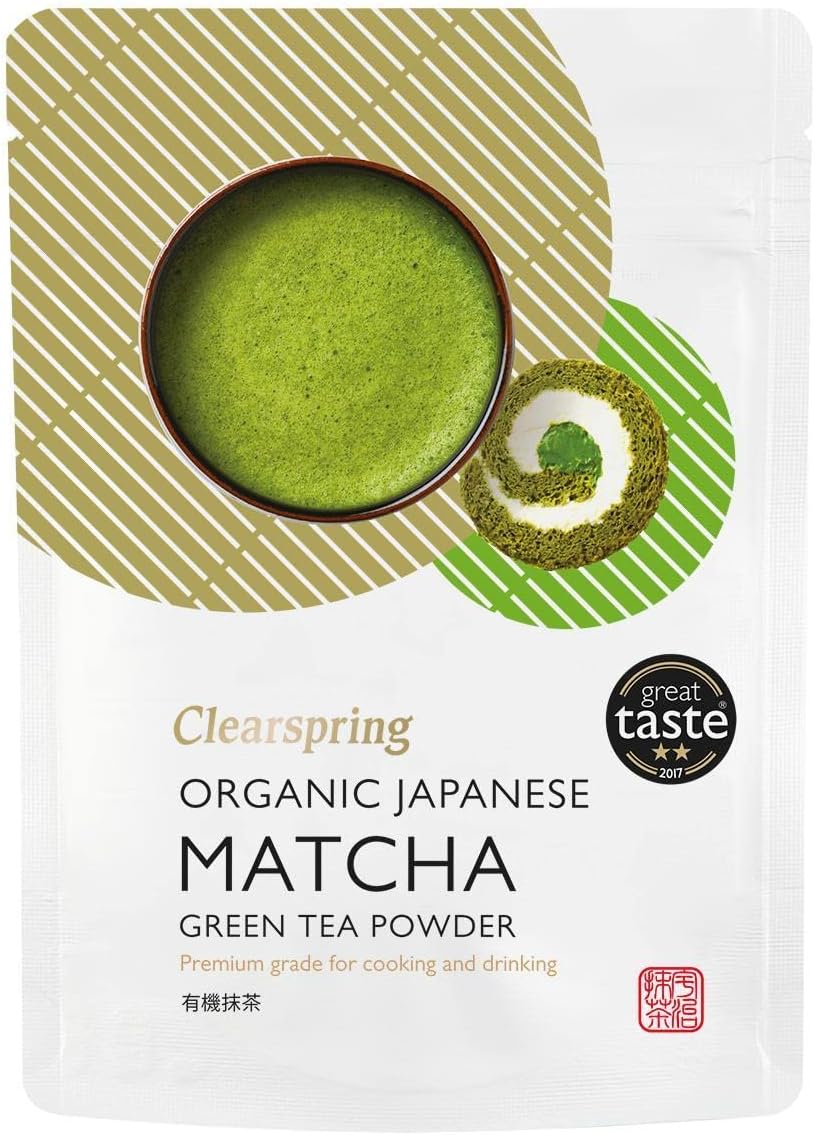 Clearspring Organic Japanese Matcha Green Tea Powder Premium Grade, 40g