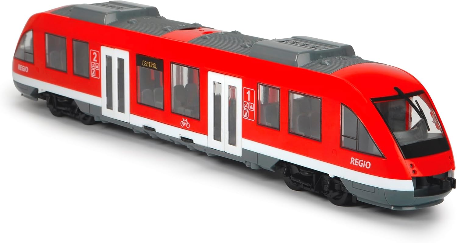 Dickie Freewheel City Train with Opening Roof & Doors